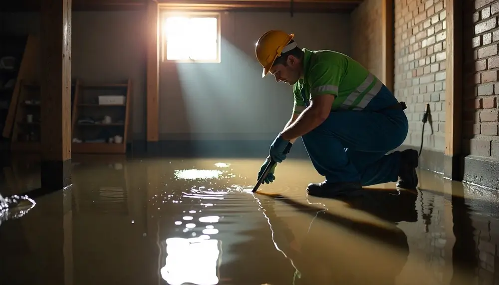 Professional water damage restoration services in Grove, OK